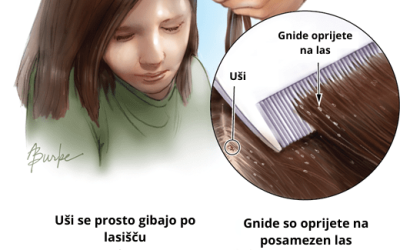 NAGLAVNE UŠI V ŠOLI IN  VRTCU